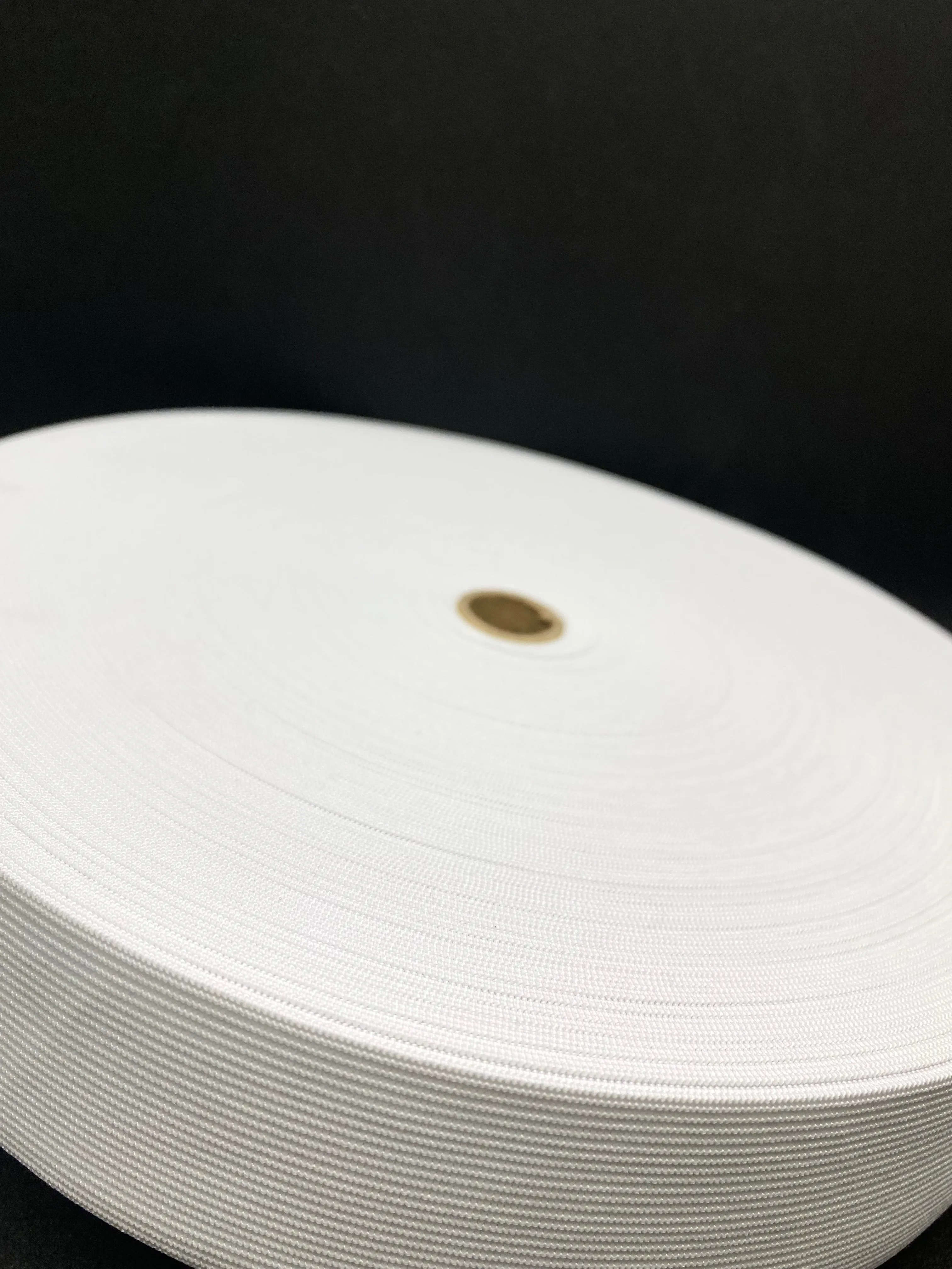 1 3/4" White Knitted Elastic