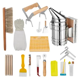 15-piece beekeeping package