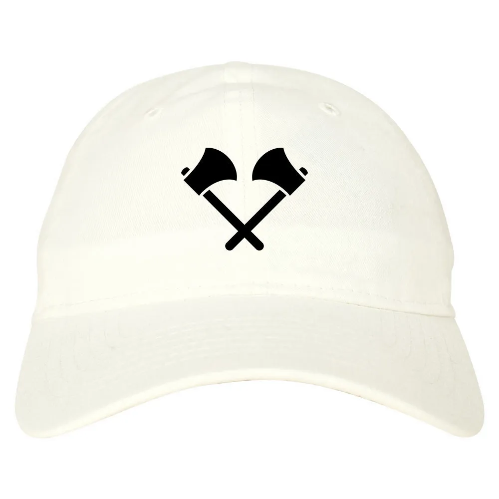 2 Ax Fireman Logo Mens Dad Hat Baseball Cap