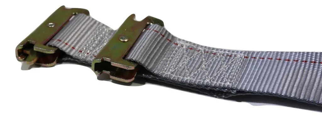 2"x 16 Ft Logistic Van Ratchet E-Track Straps w/ Spring E Fittings | 50 PACK
