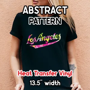 Abstract Patterned HTV (13.5" x 12")