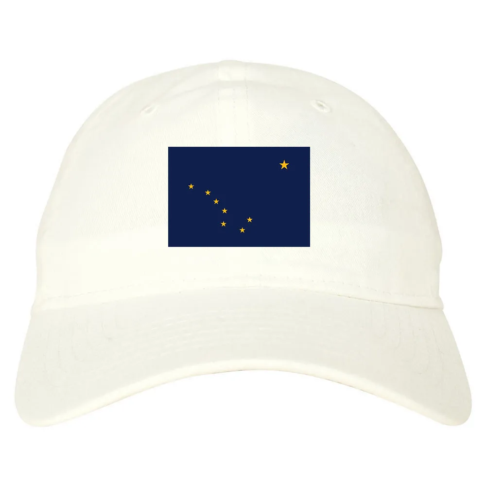 Alaska State Flag AK Chest Mens Dad Hat