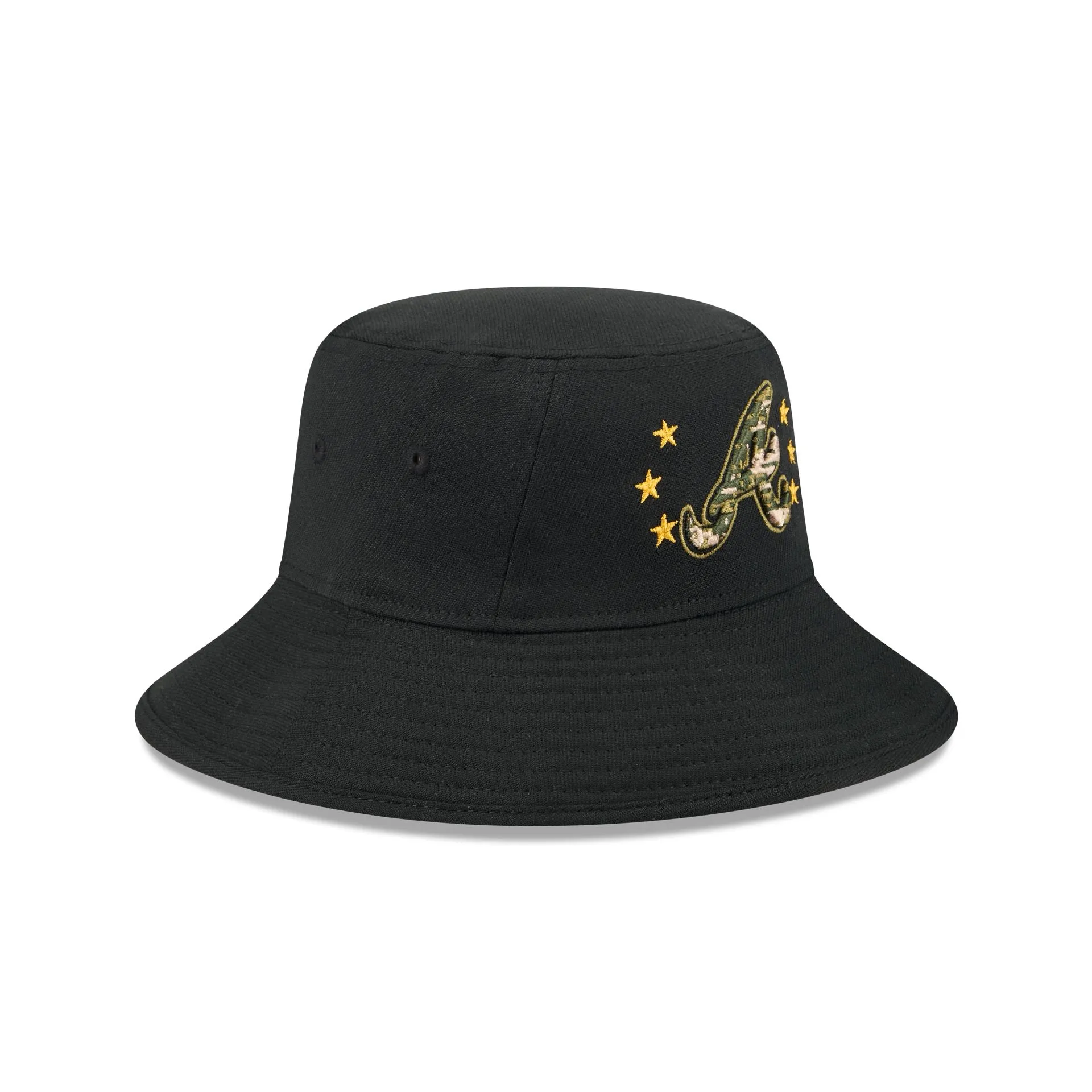 Atlanta Braves Armed Forces Day 2024 Stretch Bucket Hat