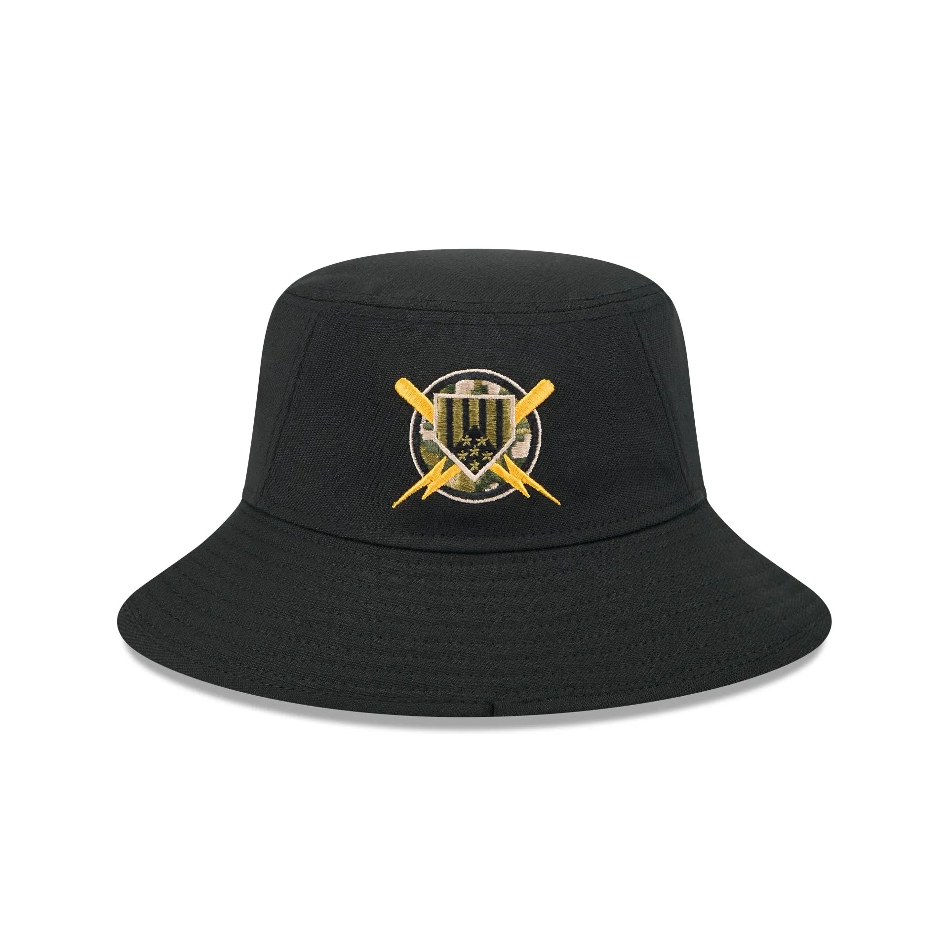 Atlanta Braves Armed Forces Day 2024 Stretch Bucket Hat