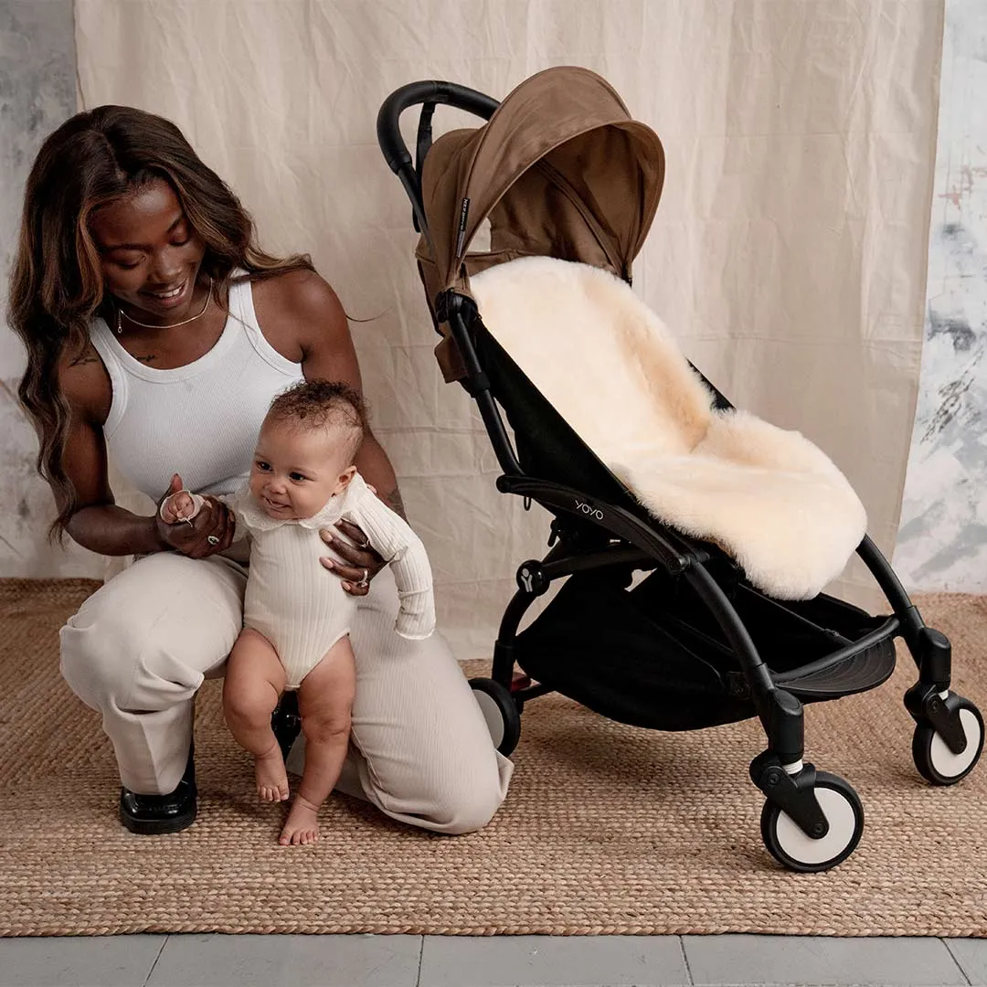 Baa Baby Pram Style Liner - Honey