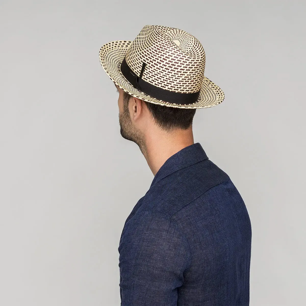 Bailey Hernen Genuine Panama Straw Fedora