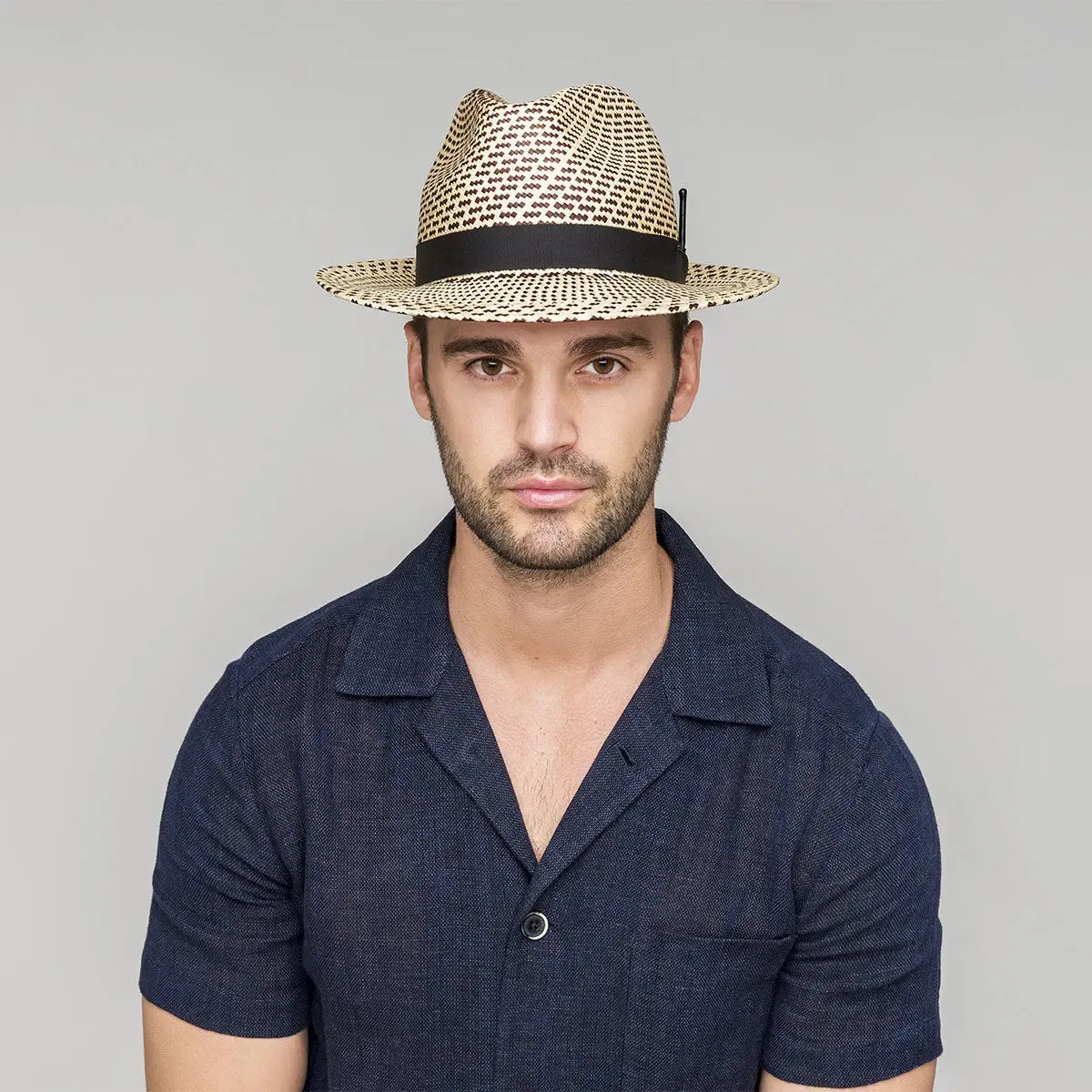 Bailey Hernen Genuine Panama Straw Fedora