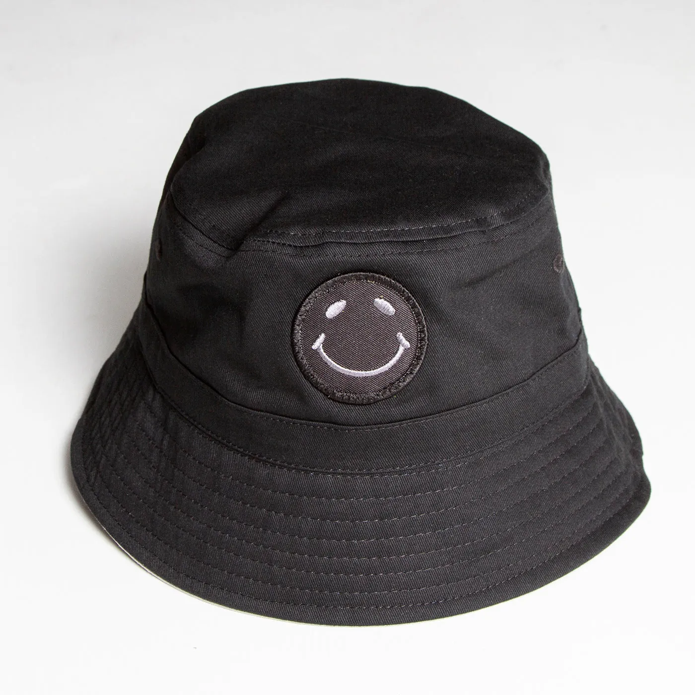 BB Smiley - Bucket Hat - Black