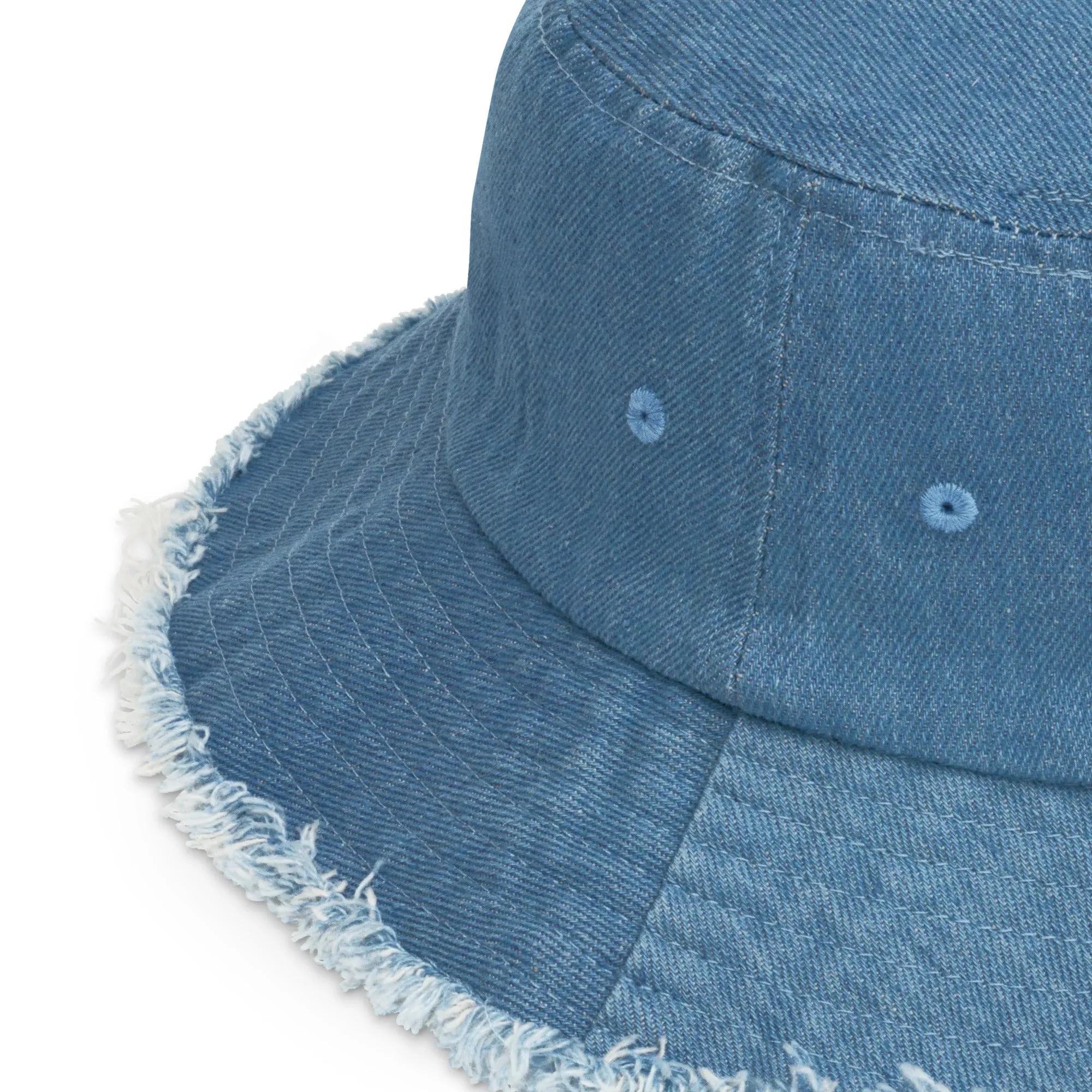 Be Gay Eat Pussy Denim Bucket Hat