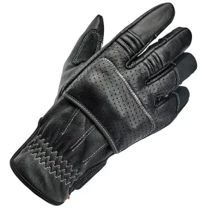 BILTWELL BORREGO LEATHER GLOVE [BLACK/CEMENT]