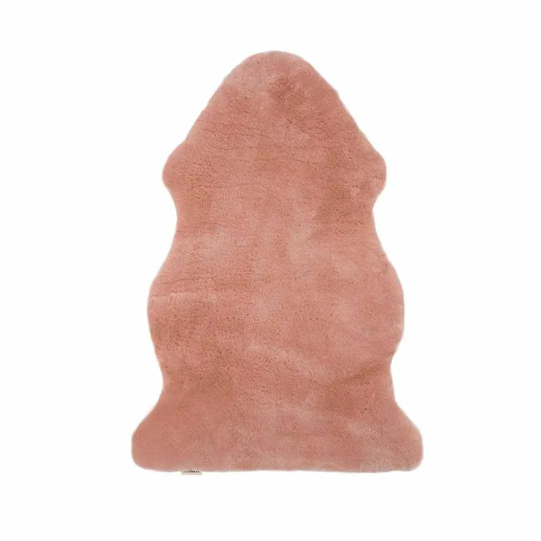 BINIBAMBA Merino Sheepskin Wrigglemat - Rose