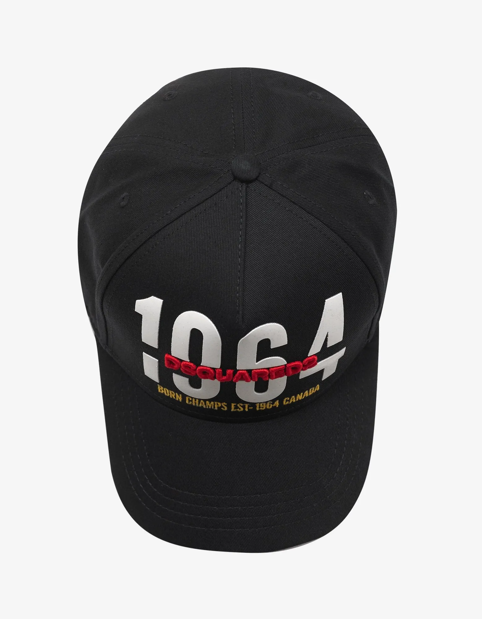 Black 1964 Print Baseball Cap