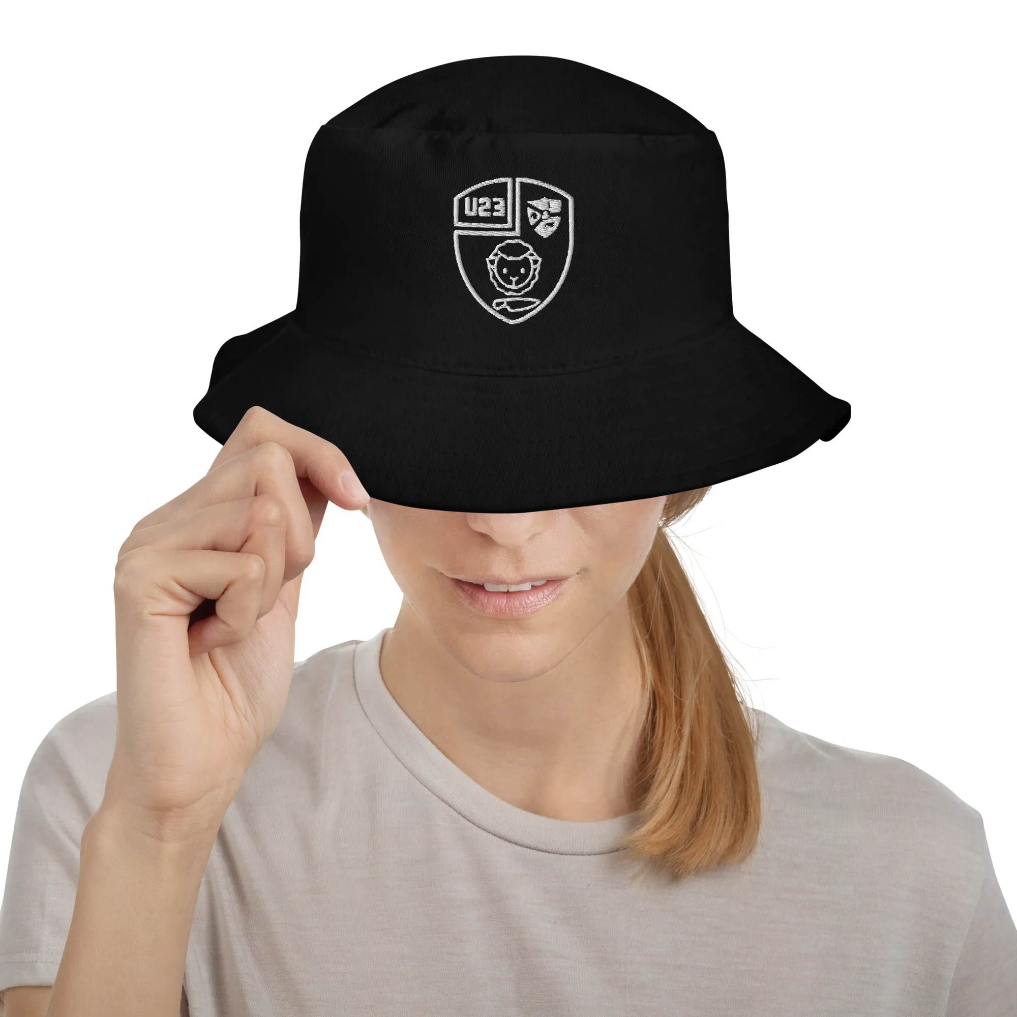 Black & Blue U23 Bucket Hat