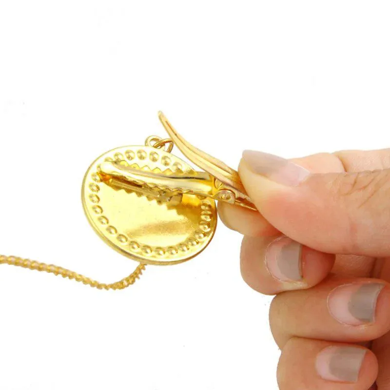 Black/Gold Luxury Customized Baby Bling Pacifier