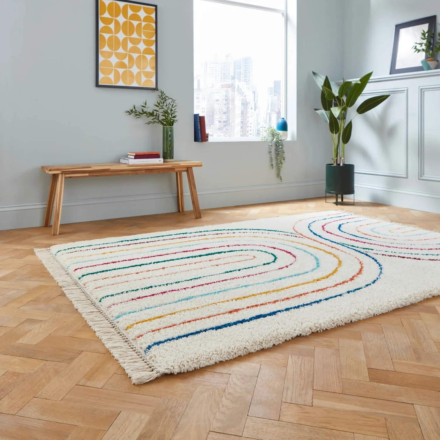 Boho C443 Multi Rug