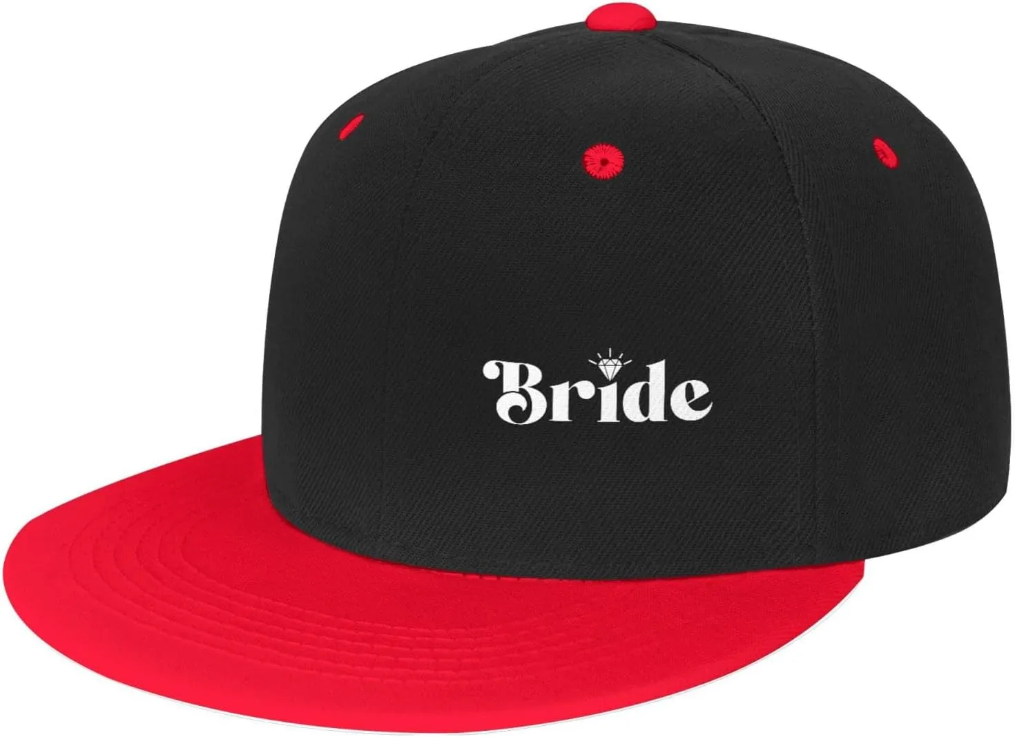 Bride Hat Funny Snapback Flat Brim Bill Hip Hop Baseball Cap Women Men Gift