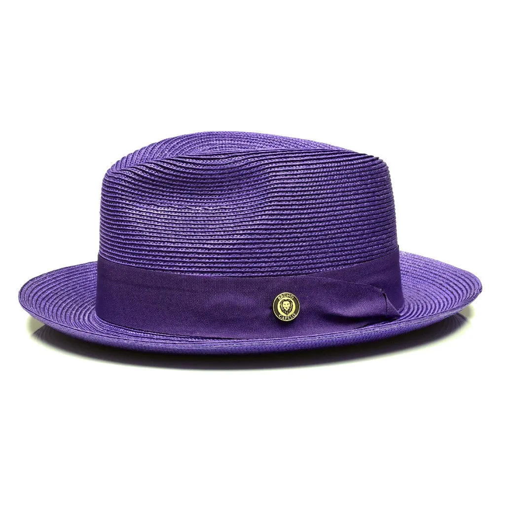 Bruno Capelo Francesco Timeless Straw Fedora
