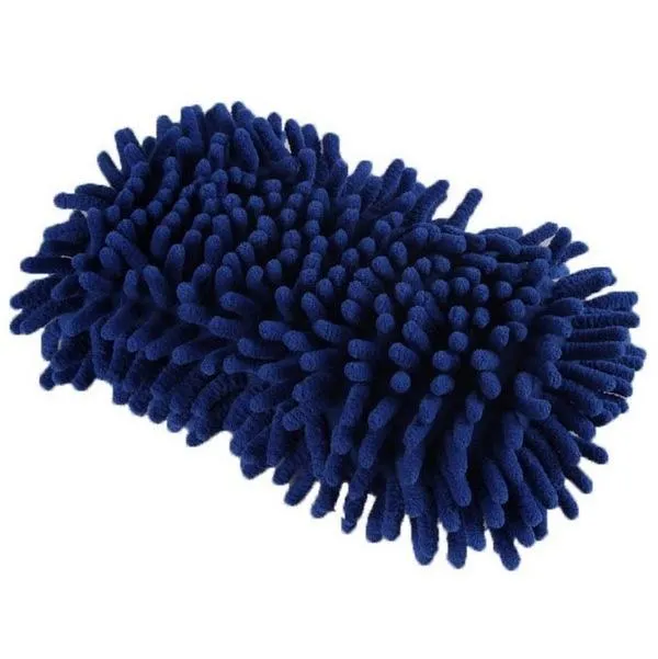 Car Hand Soft Towel Microfiber Chenille Washing Gloves Coral Fleece Gloves Auto