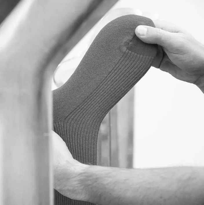 Cashmere Long cuff glove / Red