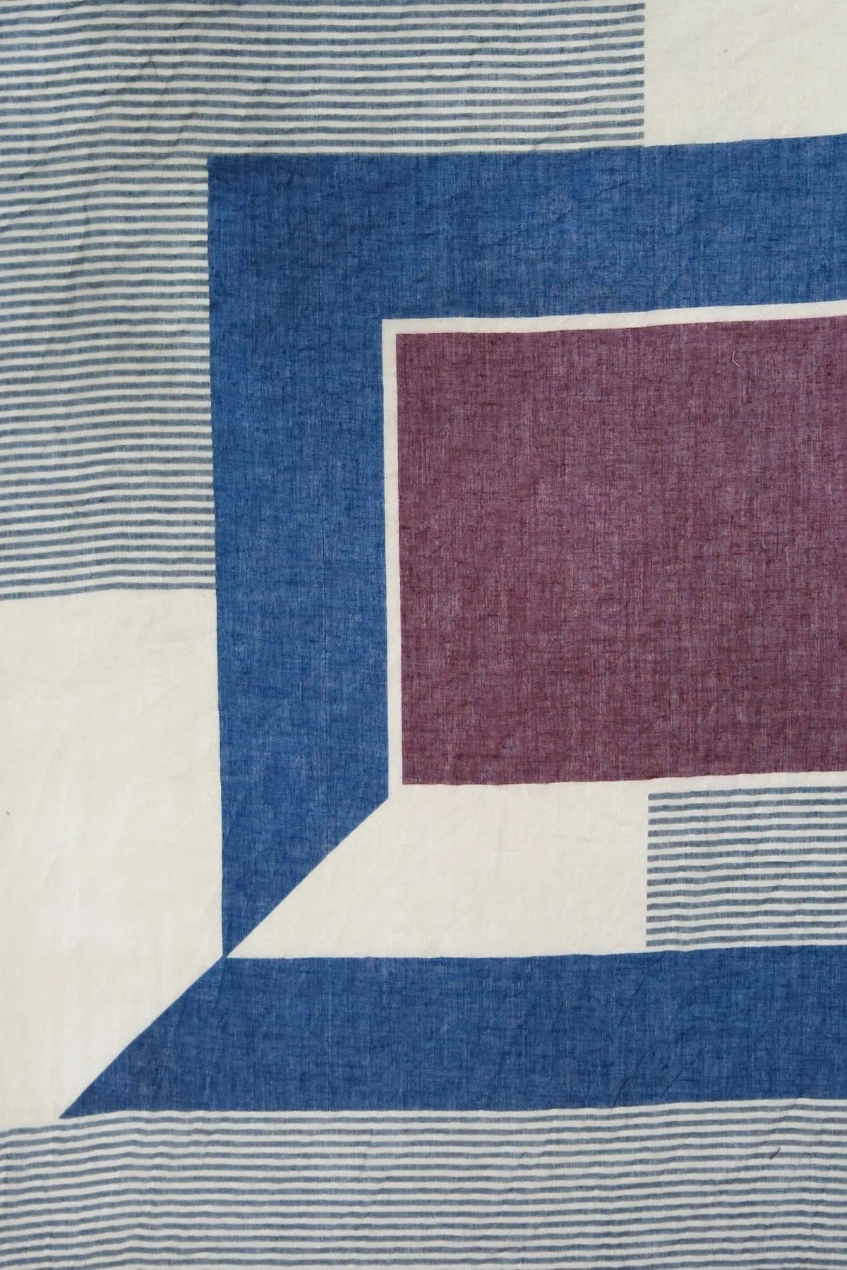 Castaway Stripe Printed Scarf