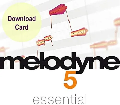 Celemony Melodyne Essential 5 (Download) Pitch/Time Shifting Software for Audio Newcomers
