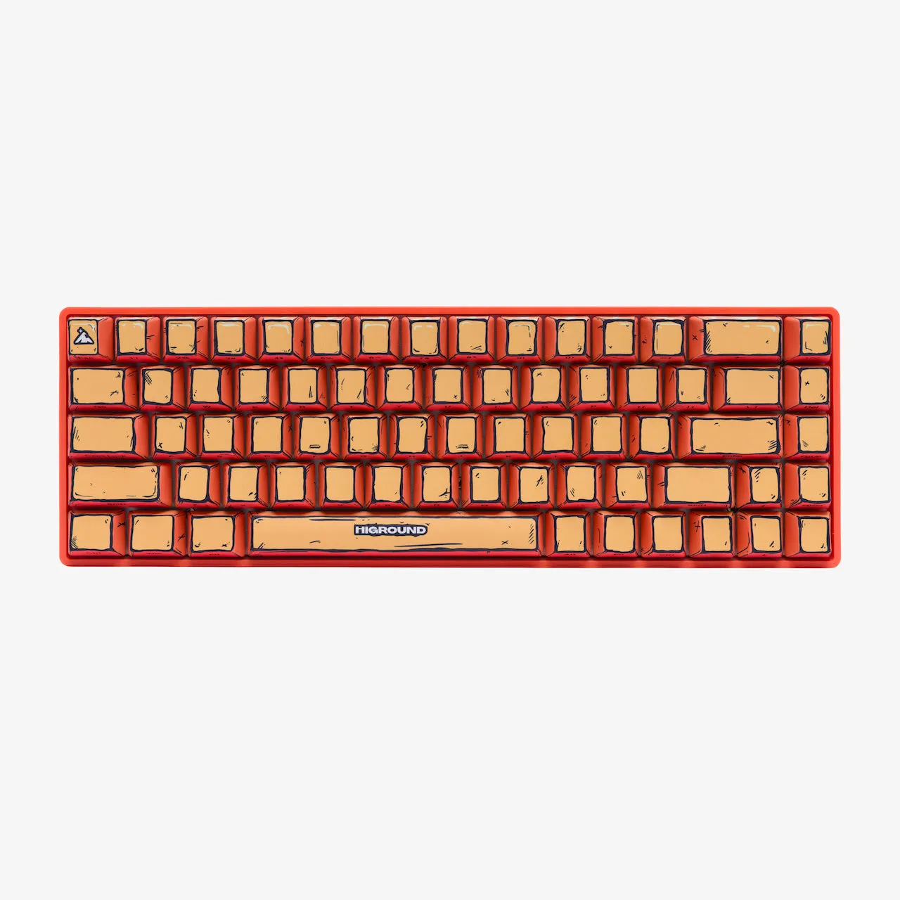 CELSHADE 68 Keycaps Set - ORANGE
