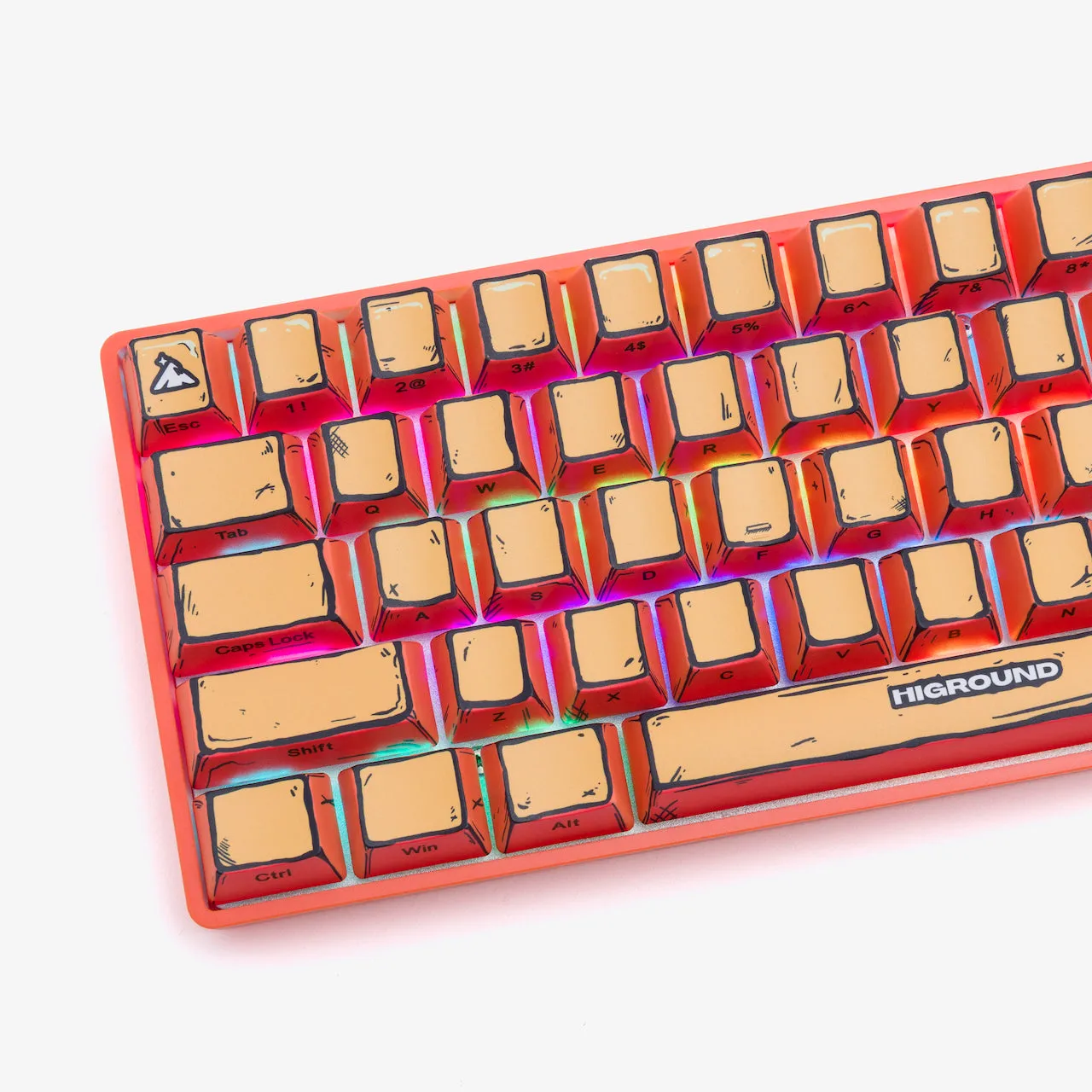 CELSHADE 68 Keycaps Set - ORANGE