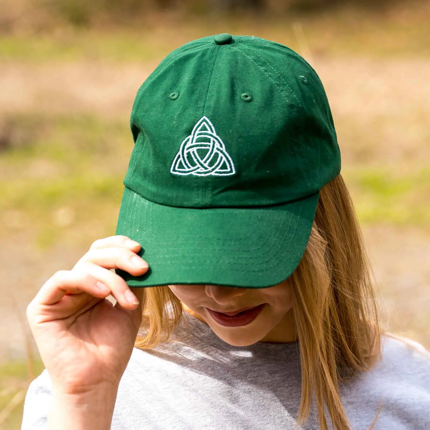 Celtic Trinity Embroidered Hat