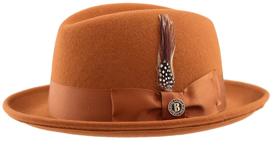 Chicago Snap Brim Fedora by Bruno Capelo