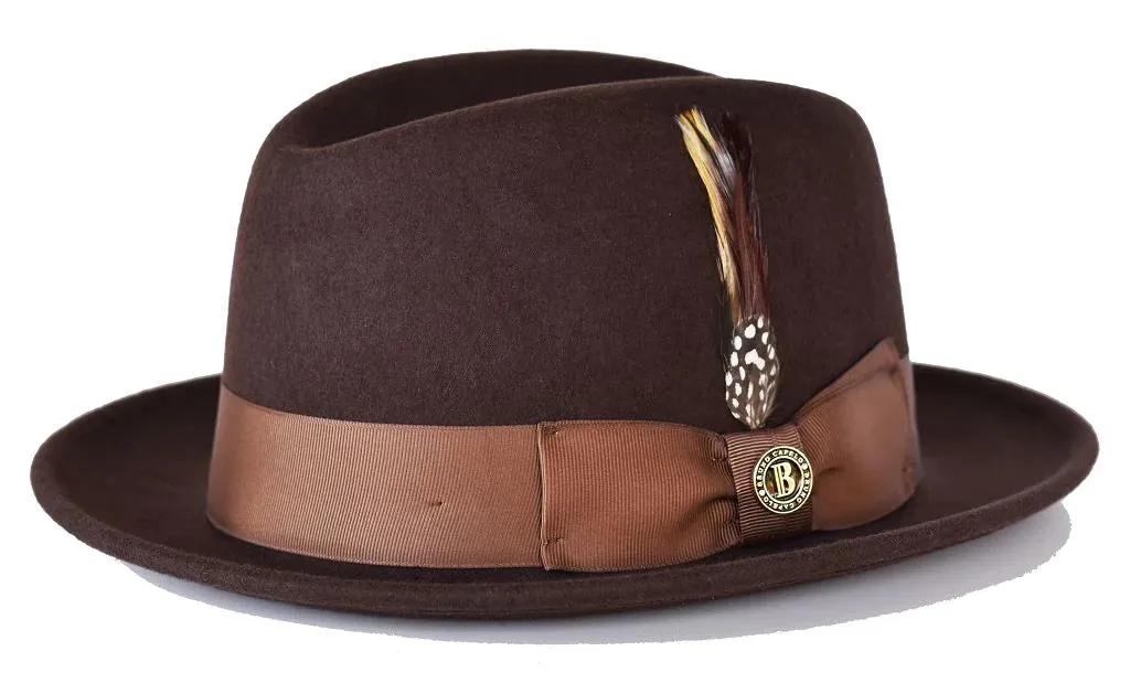 Chicago Snap Brim Fedora by Bruno Capelo