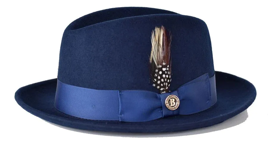 Chicago Snap Brim Fedora by Bruno Capelo