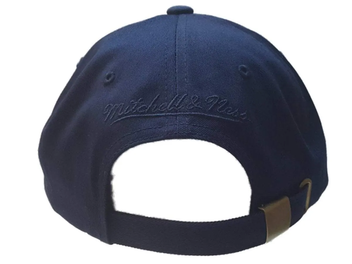 Cleveland Cavaliers Mitchell & Ness Navy Reflective Logo Adj. Baseball Hat Cap