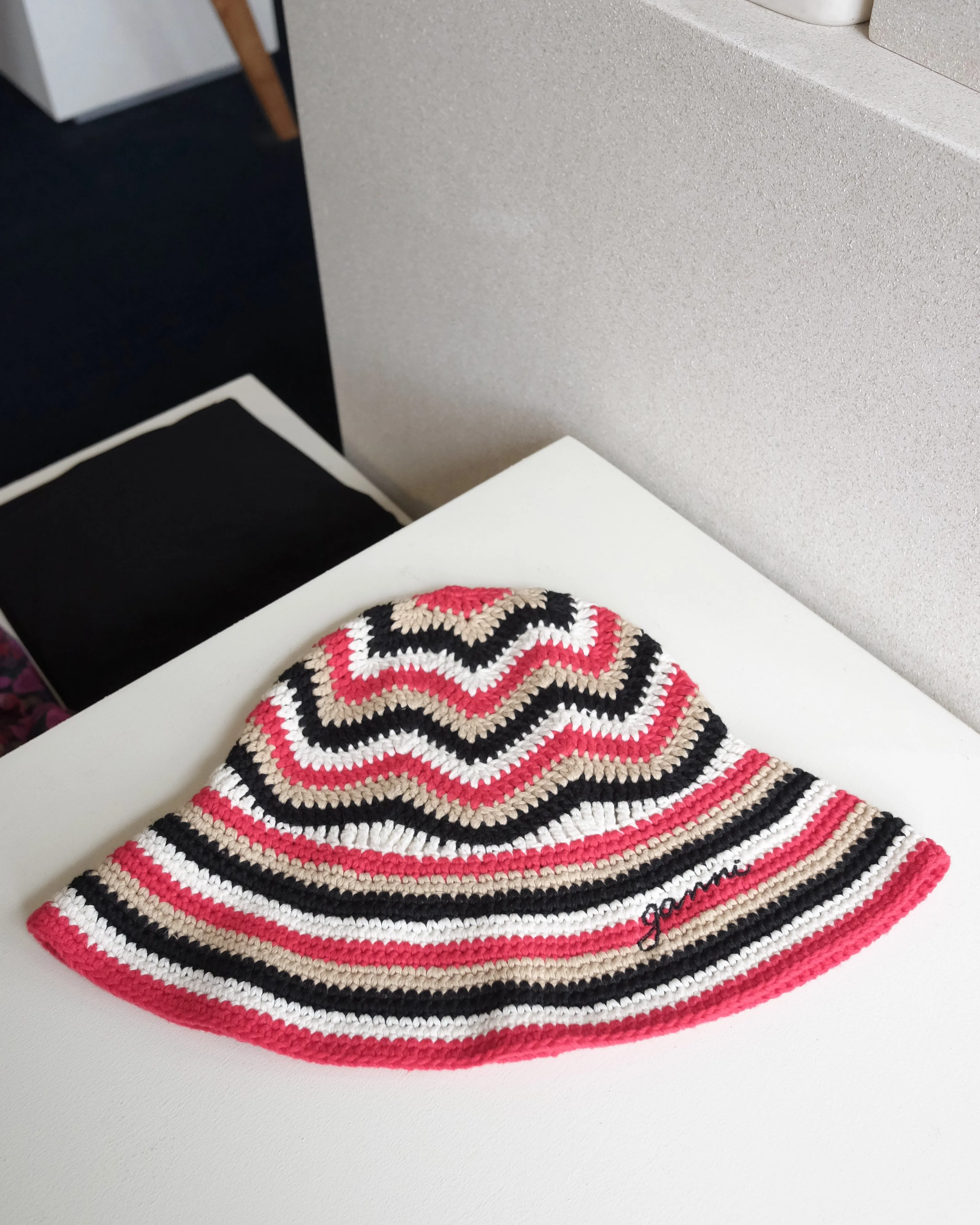 Cotton Crochet Bucket Hat