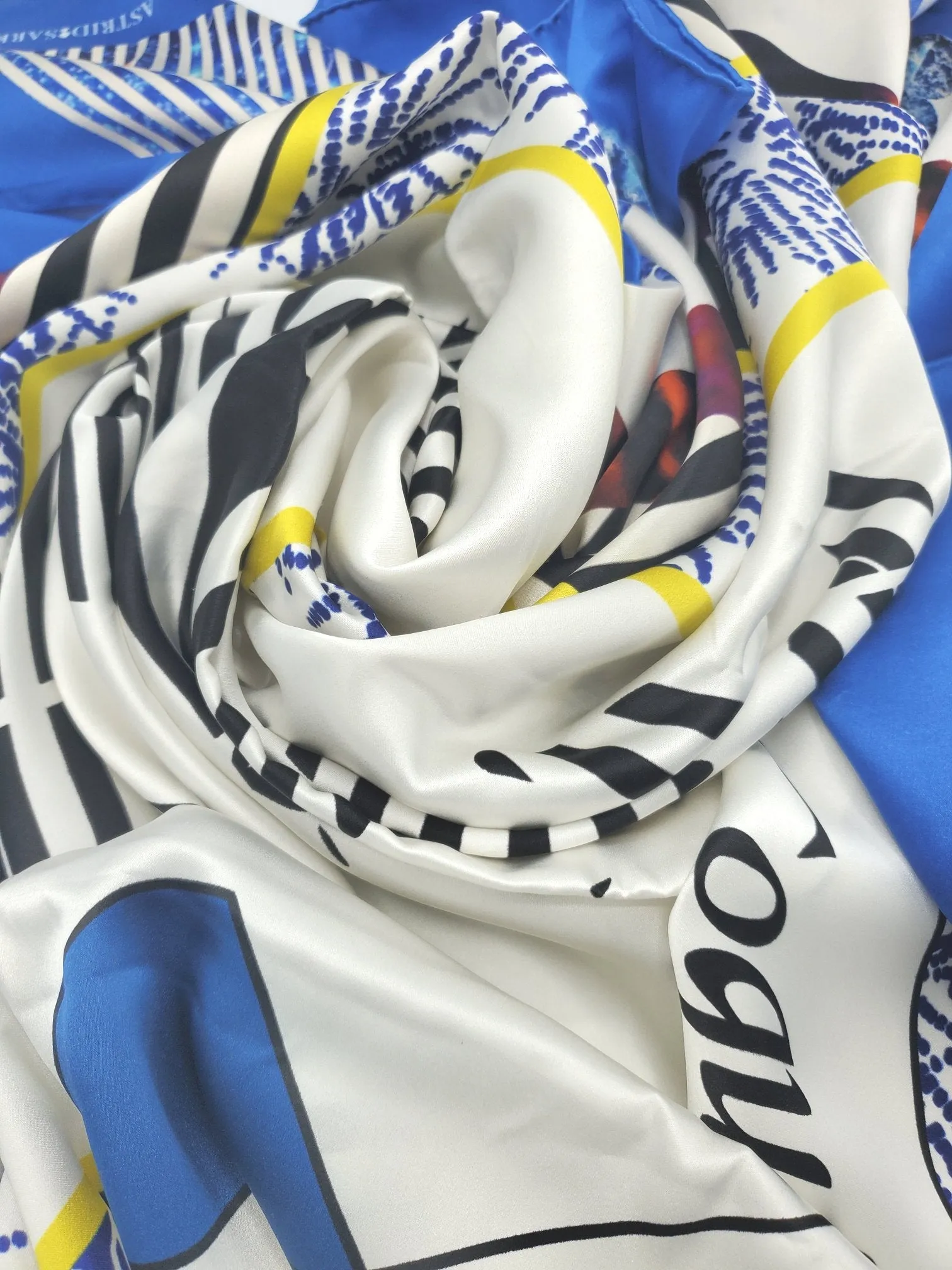 Crabe Silk Scarf