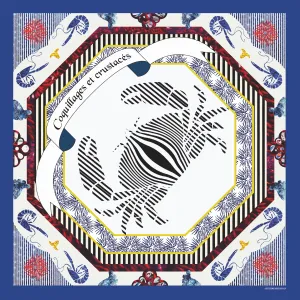 Crabe Silk Scarf