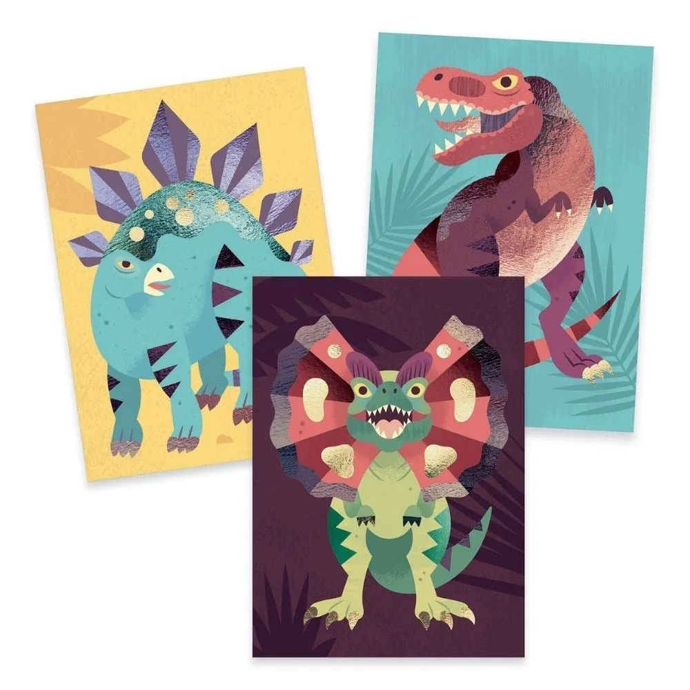 Djeco Jurassic Foil Art Transfer Kit