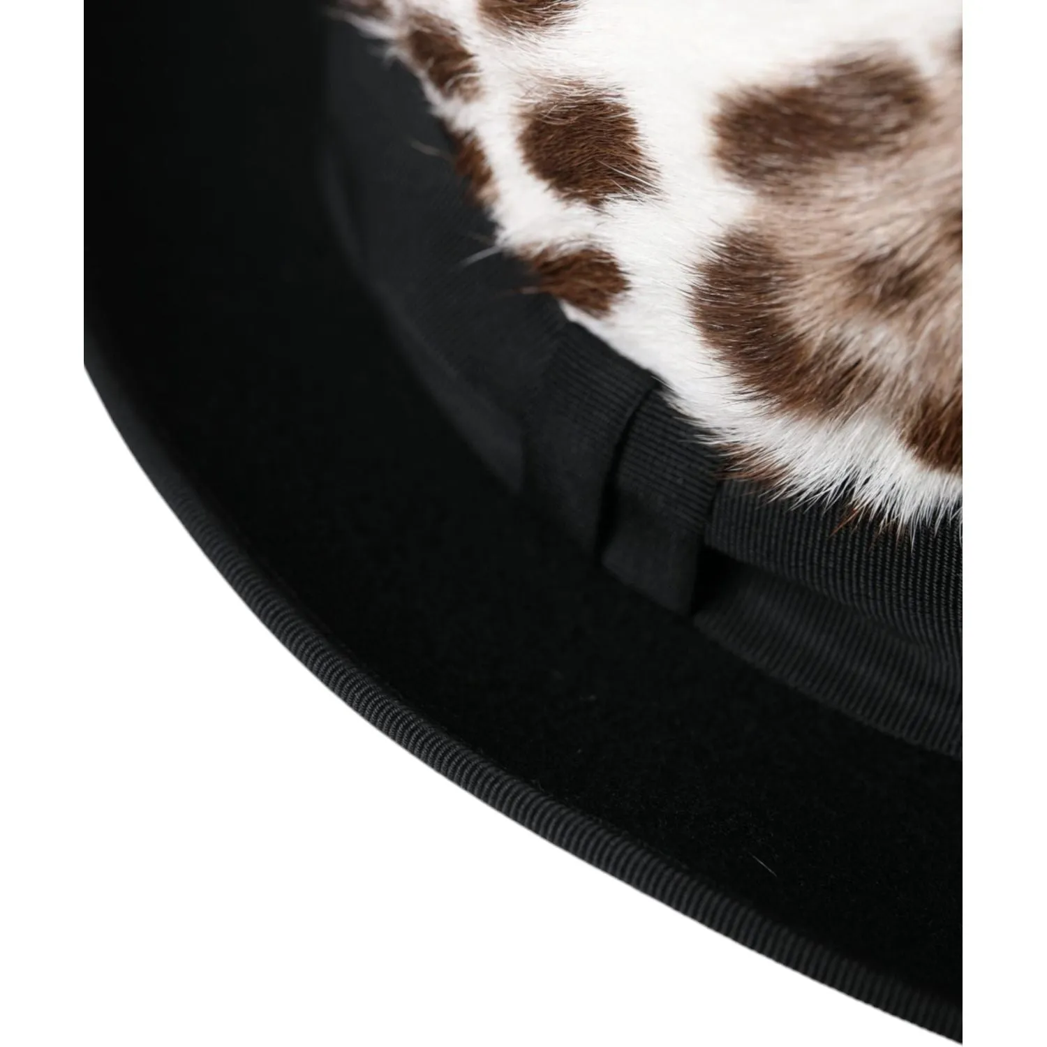 Dolce & Gabbana Multicolor Leopard Women Fedora Hat
