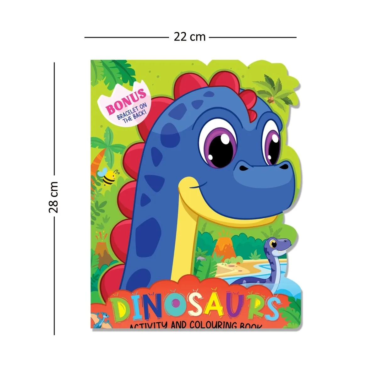 Dreamland Publications Die-cut Activity And Colouring Books Pack- A Pack of 4 Books