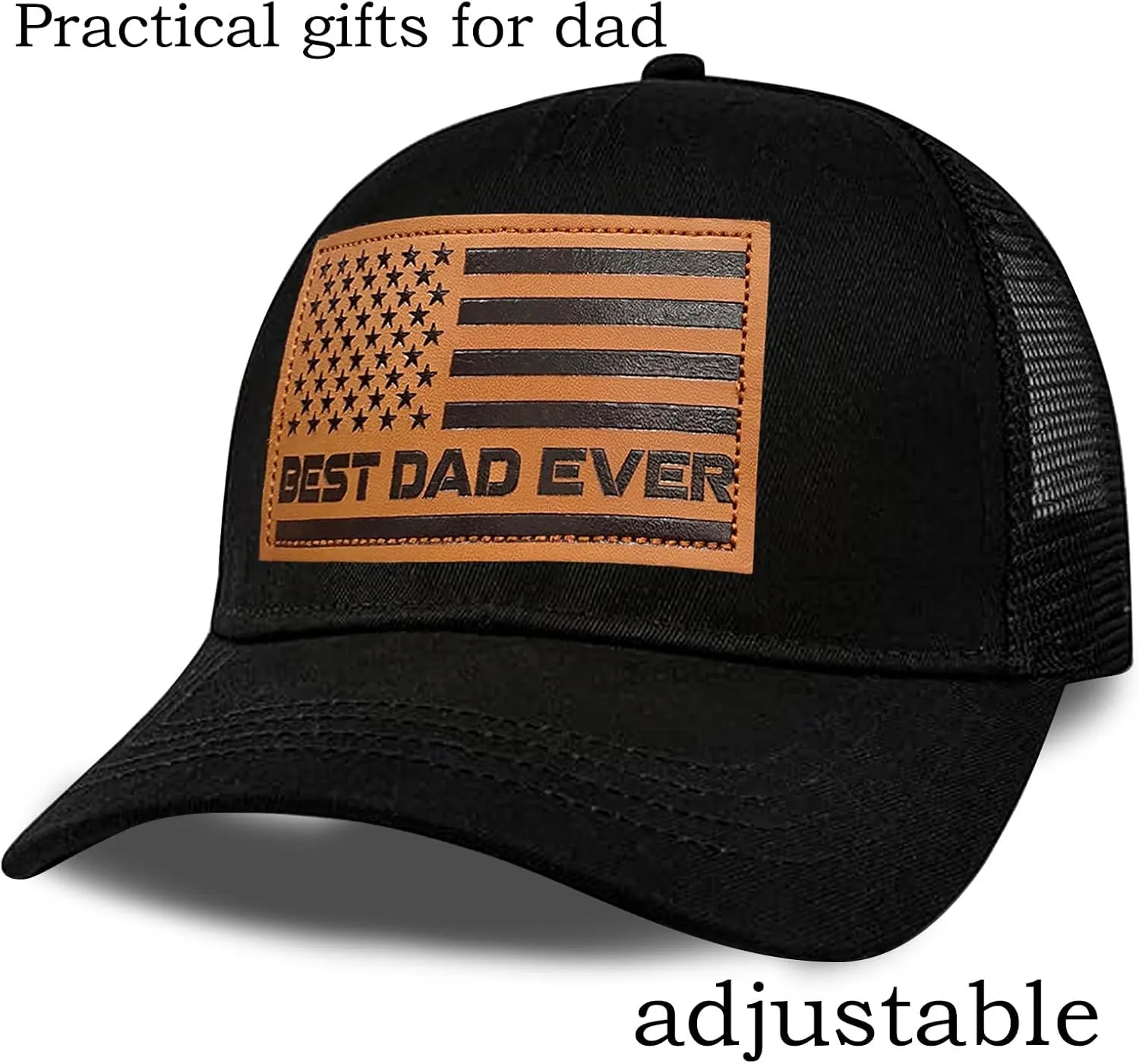 Fathers Day Birthday Gifts from Daughter Son Best Dad Ever American Flag Dad Hat Cool Dad Gifts