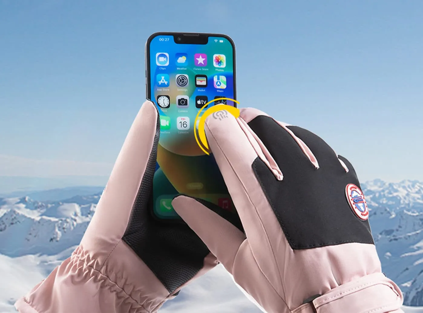 FitVille Women’s HydroTouch Outdoor Gloves V2