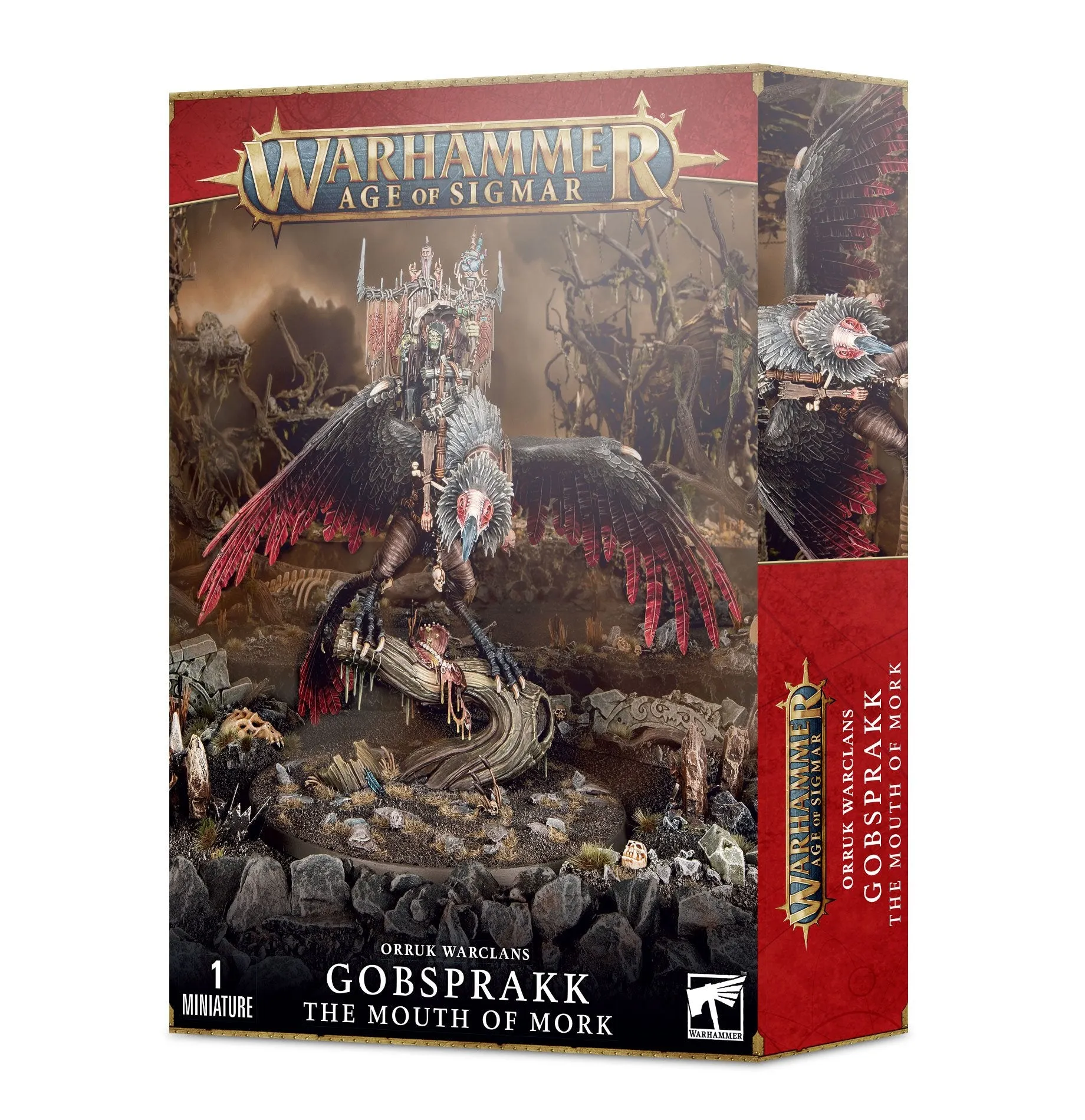 Games Workshop Gobsprakk, The Mouth Of Mork Or Killaboss On Corpse-Rippa Vulcha