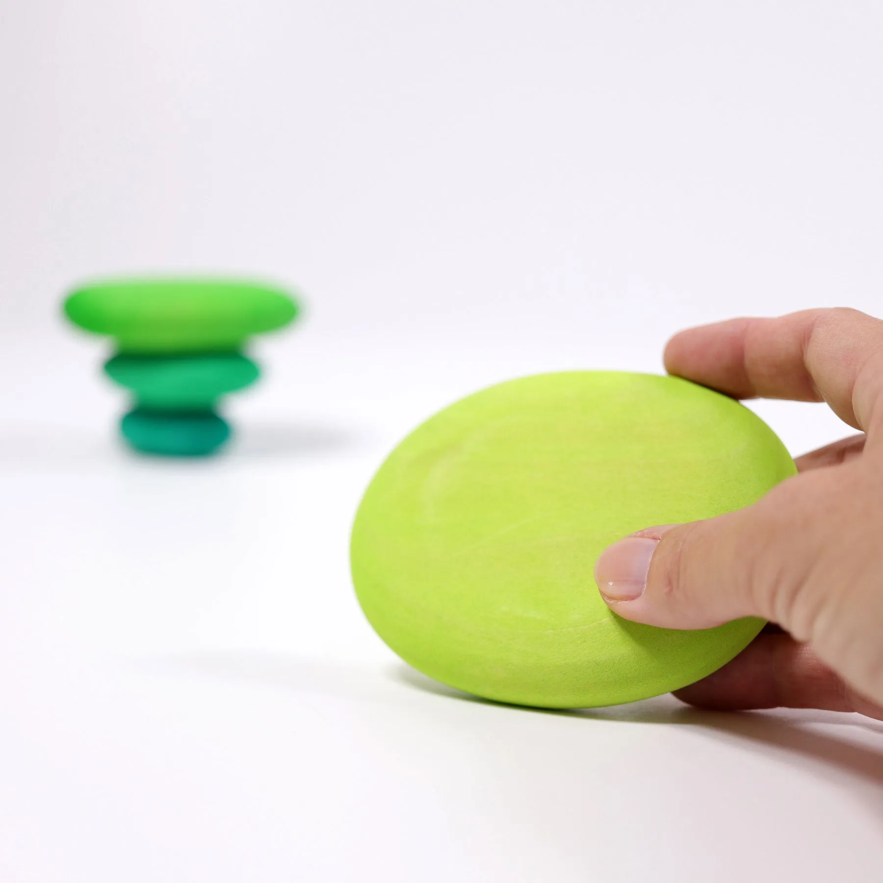 Grimm's Wooden Moss Pebbles