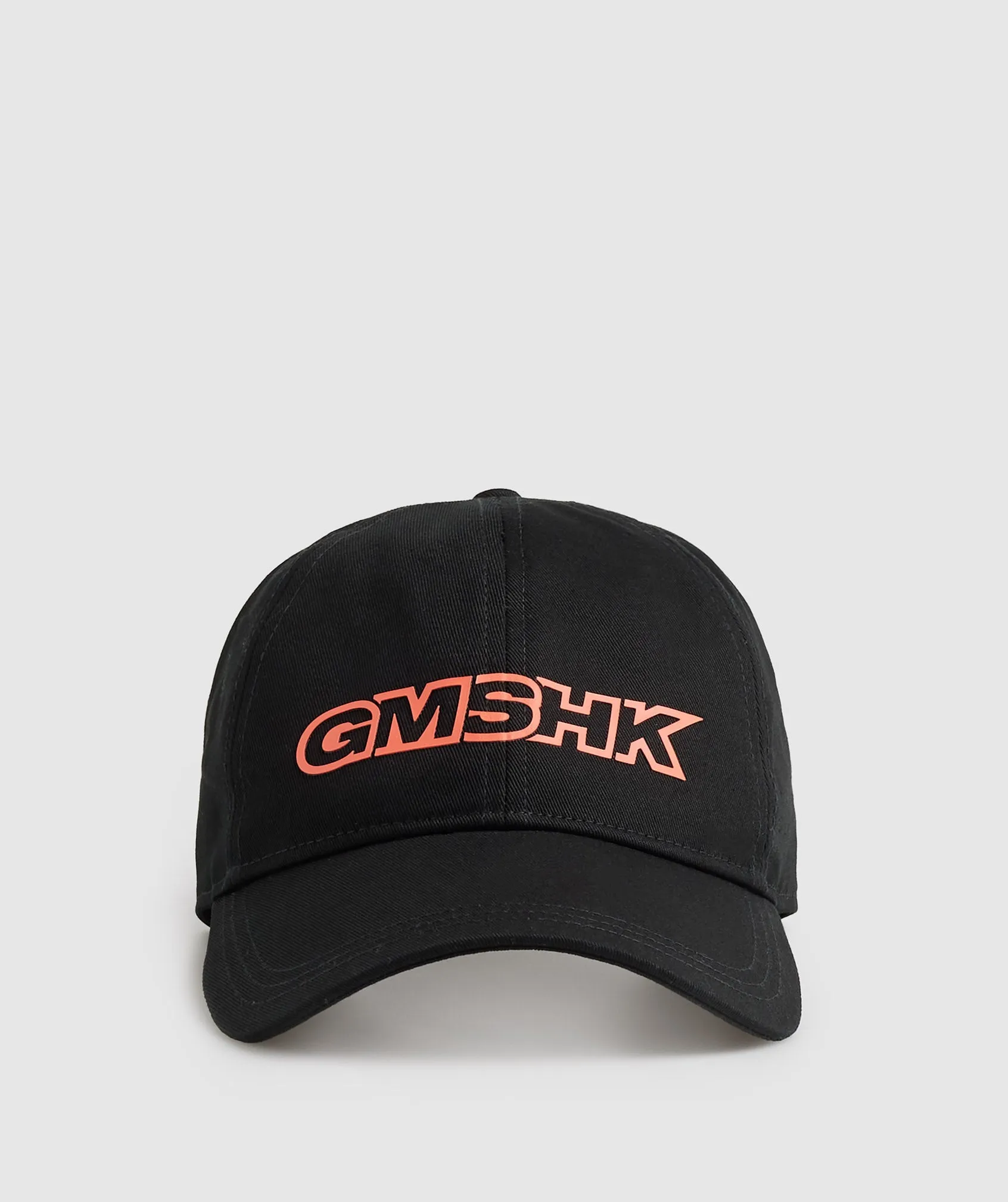 Gymshark Overlap Baseball Cap - Black/Solstice Orange
