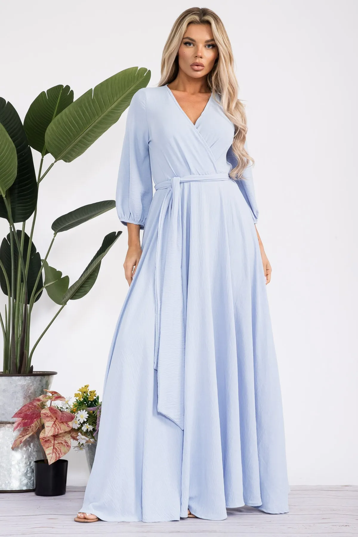 HH568X-S - LONGSLEEVE MAXI DRESS