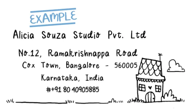 Home Address Stamp