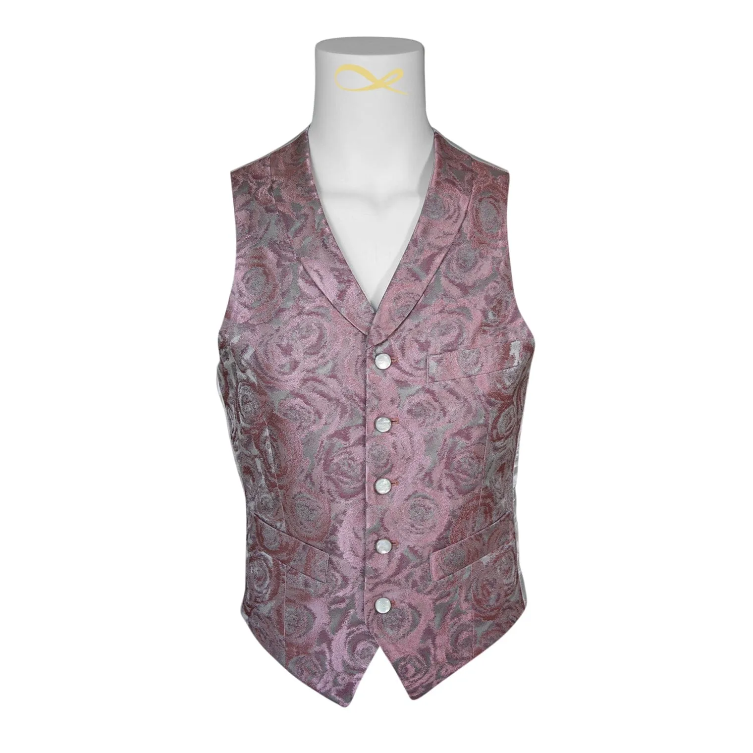 Ice Mauve Rosa Ciottoli Waistcoat @ The Vault