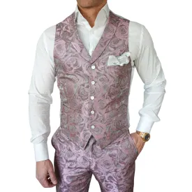 Ice Mauve Rosa Ciottoli Waistcoat @ The Vault