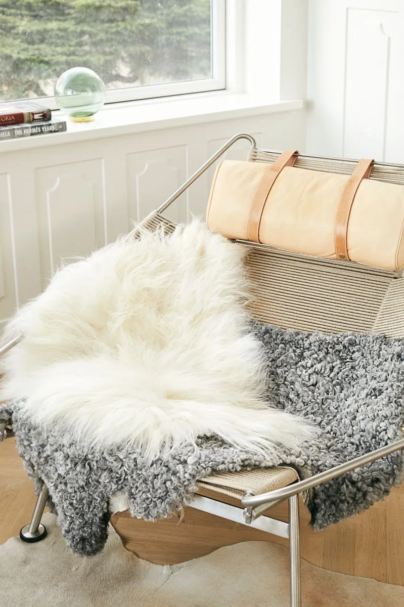 Icelandic Sheepskin | Long Wool | 120  cm
