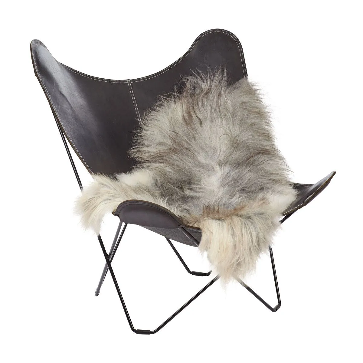 Icelandic Sheepskin | Long Wool | 120  cm