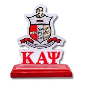 Kappa Alpha Psi ΚΑΨ Shield Desk Ornament Plaque